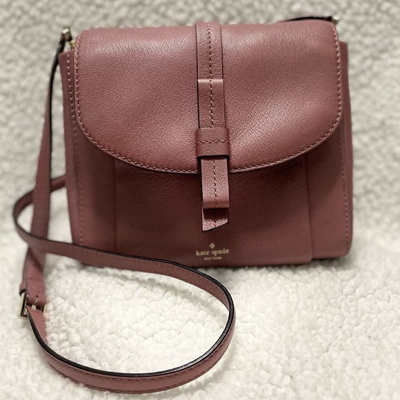 kate spade Handbags - KATE SPADE CLASSIC CROSSBODY DUSTY PINK SHOULDER BAG